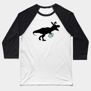 Ark Survival Evolved-Easter Bunny T Rex Baseball T-Shirt